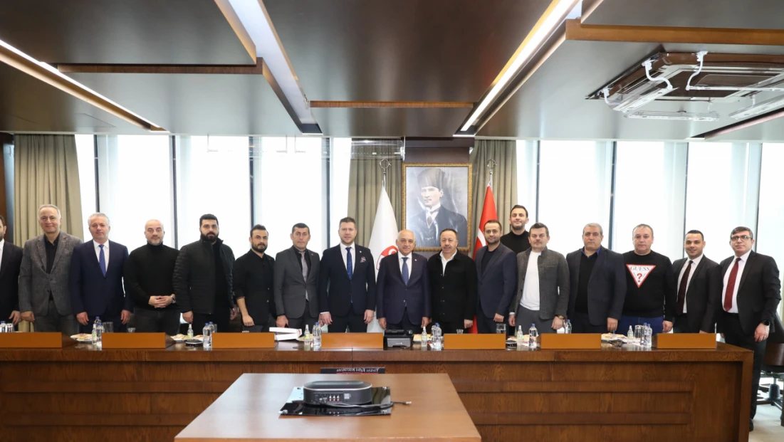 3. Lig Kulüpler Birliği'nden TFF Başkanı Büyükekşi'ye teşekkür ziyareti