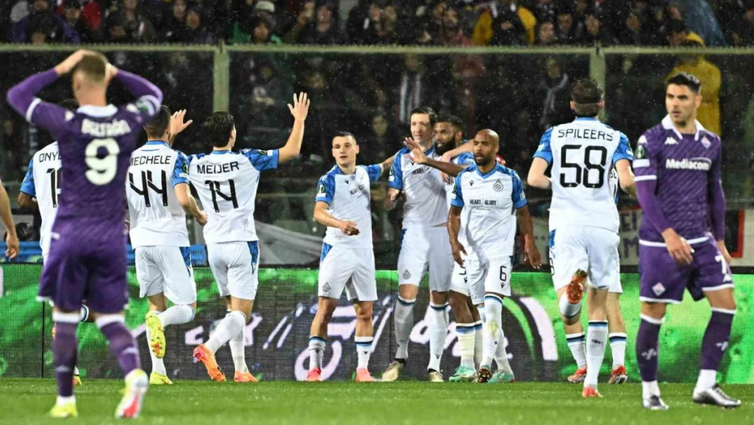 UEFA Avrupa Konferans Ligi: Fiorentina: 3 - Club Brugge: 2