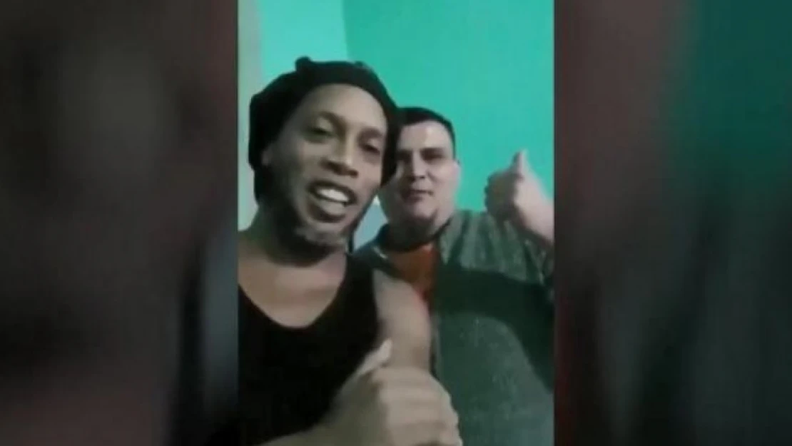 Ronaldinho hapishaneden mesaj gönderdi