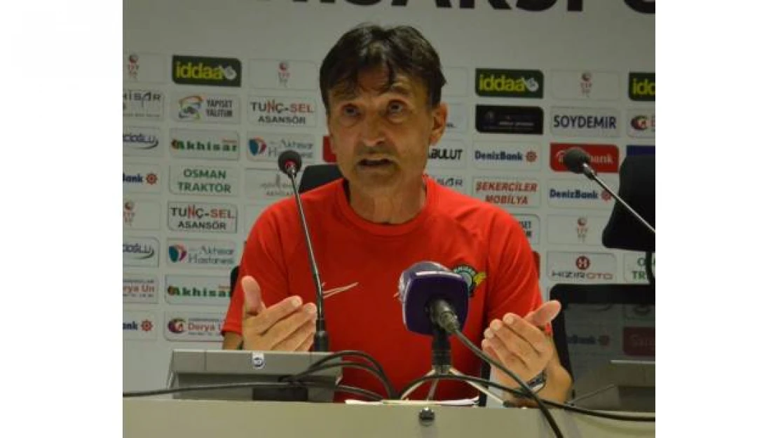 Akhisarspor - Ümraniyespor maçının ardından