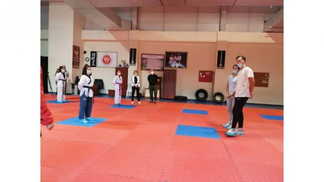 Alman milli tekvandocular, tecrübelerini Türk yıldız tekvandocularla paylaştı