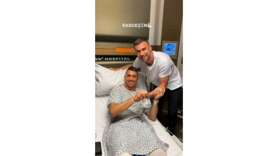 Burak Yılmaz'dan Muslera'ya ziyaret