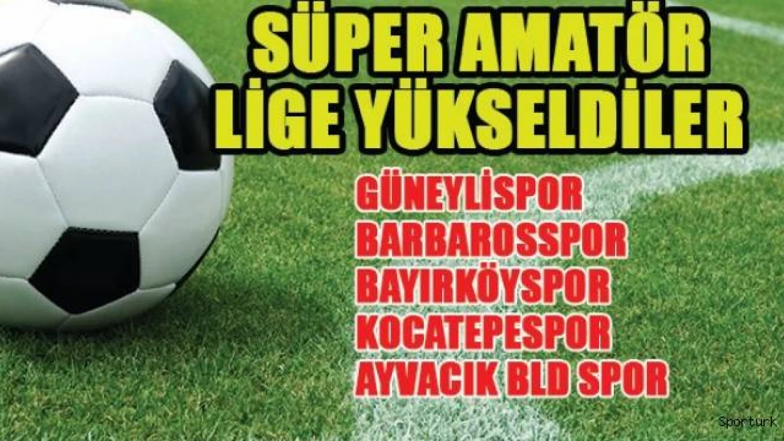Çanakkale'de 5 kulüp SAL'da