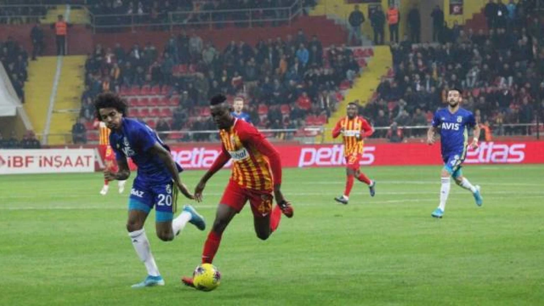 Kayserispor 3 maçtır yenilmiyor