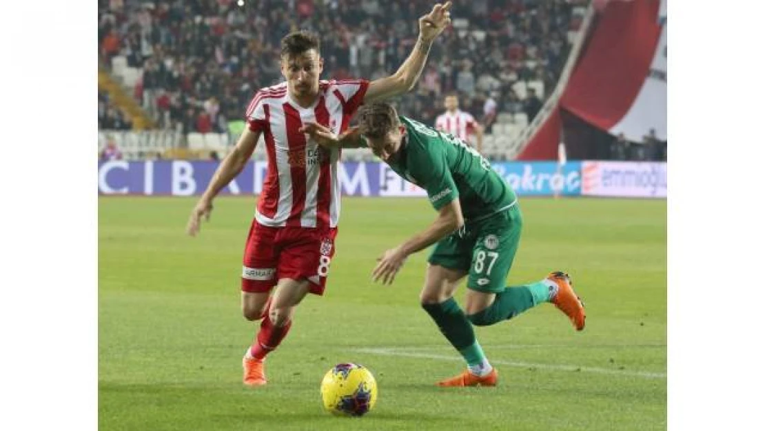 Sivasspor ile Konyaspor 22. randevuda