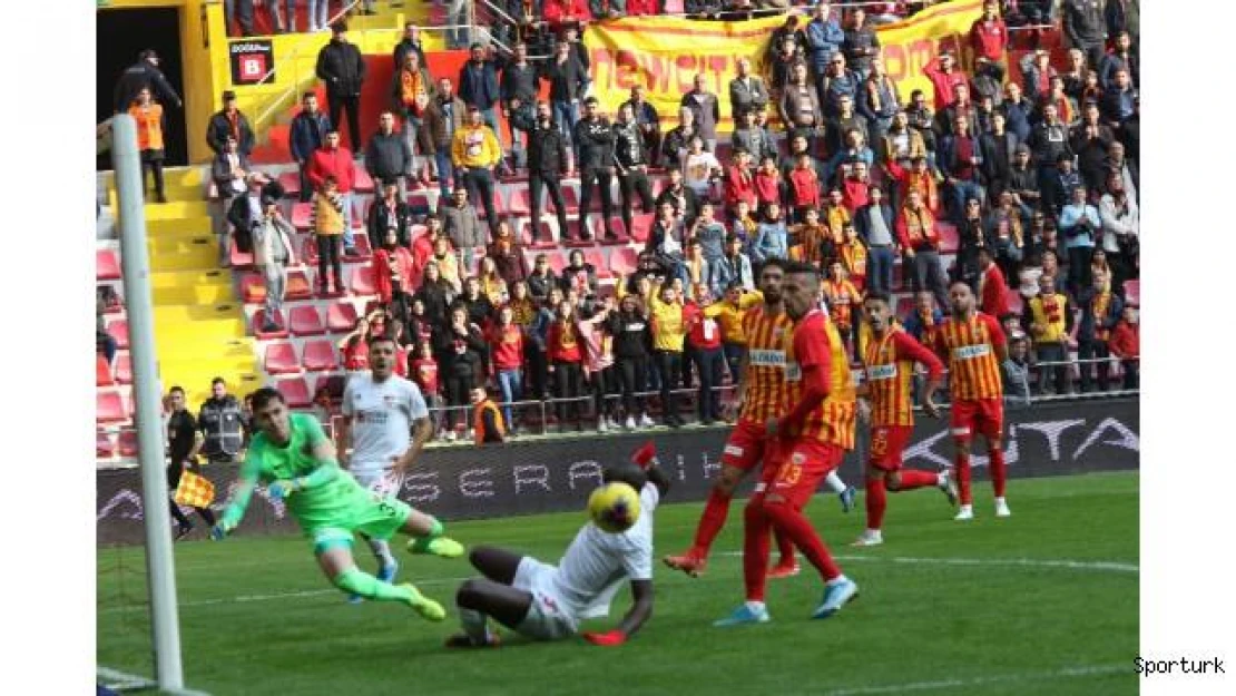 Kayserispor en kötü averaja sahip