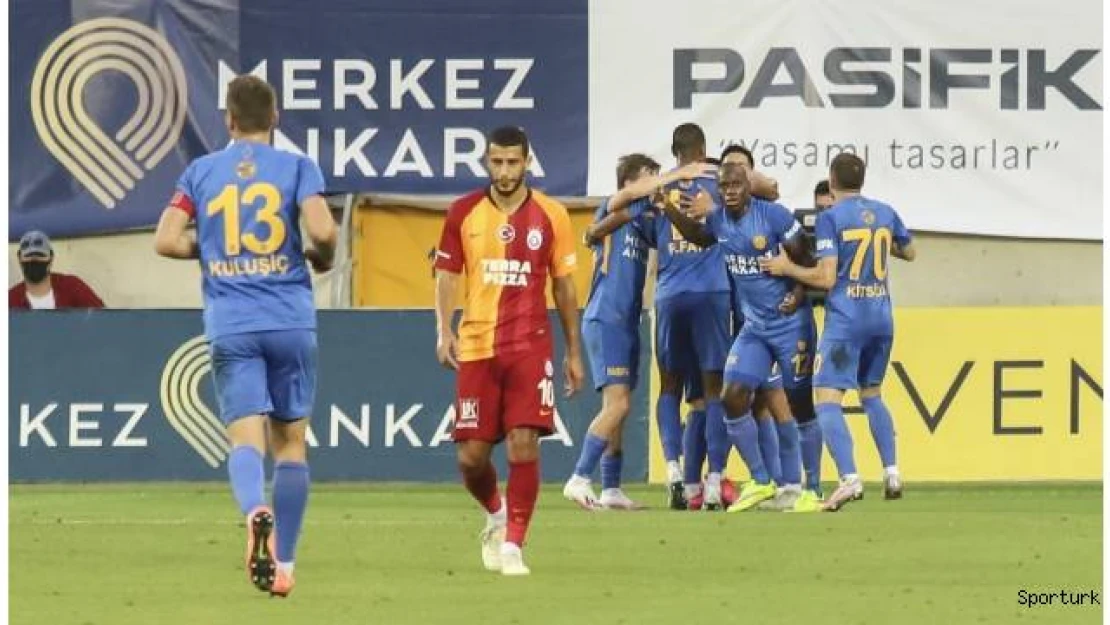 Süper Lig: MKE Ankaragücü: 1 - Galatasaray: 0
