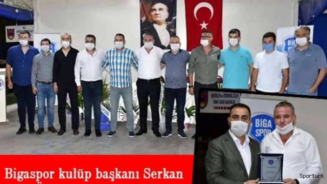 BİGASPOR'DA ÖZKAN GÜVEN TAZELEDİ