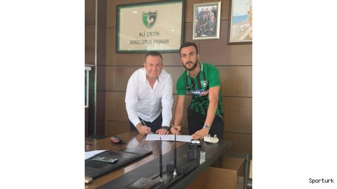 Denizlispor, Oğuz Yılmaz ile 3 yıllık sözleşme imzaladı