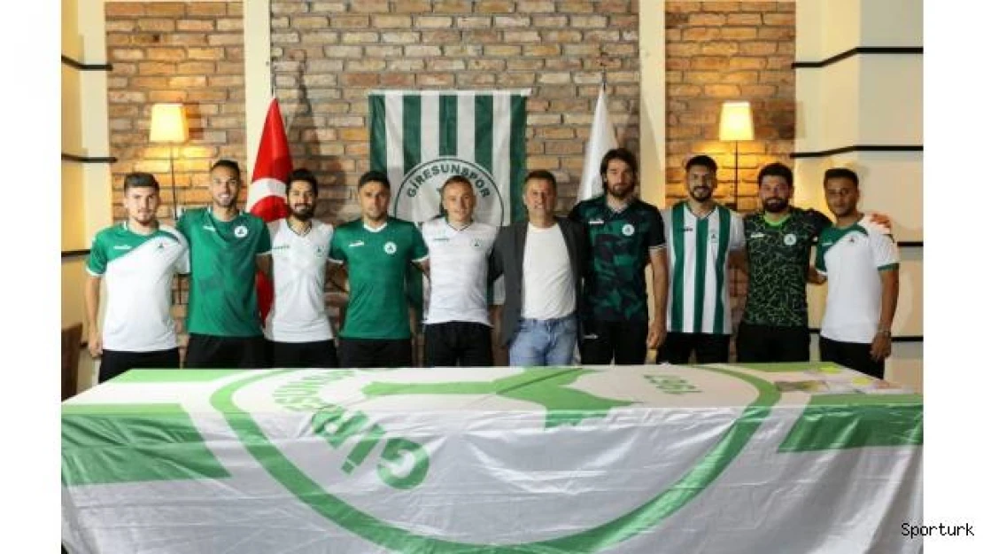 Giresunspor 8 futbolcuyla sözleşme imzaladı