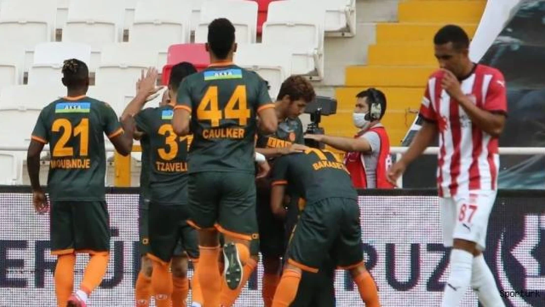 Alanya, Sivas'ı kolay geçti 2-0