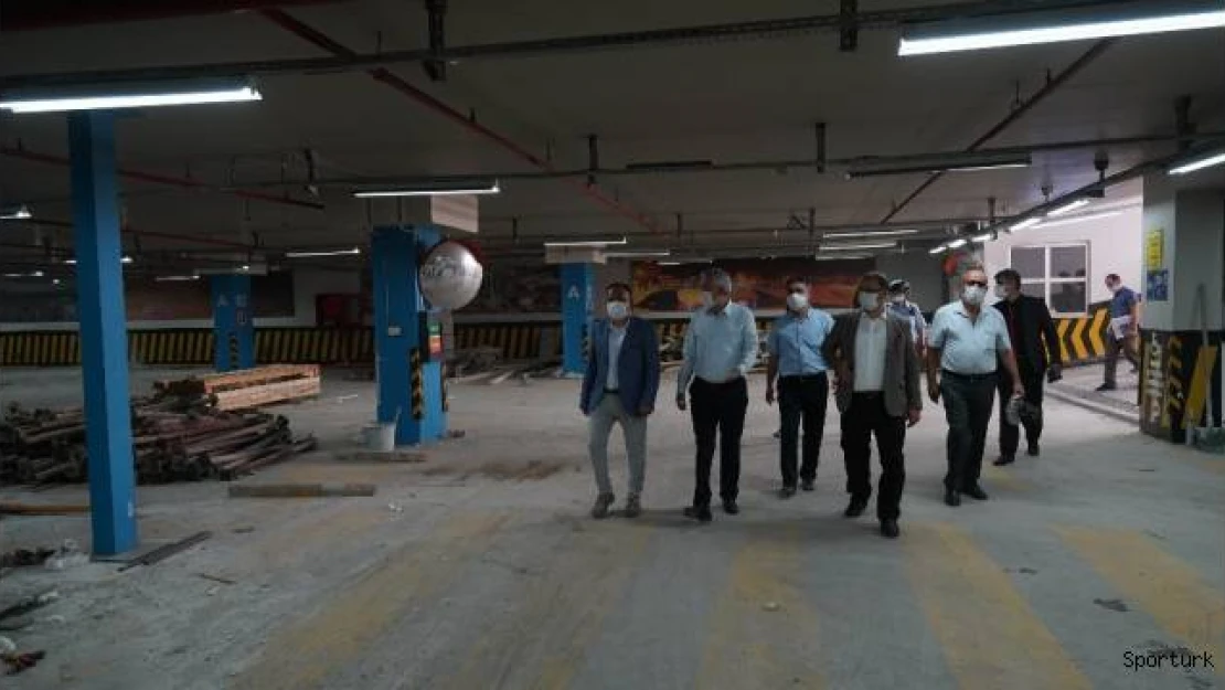 Isparta Belediyesi, 3 katlı otoparkını güçlendiriyor
