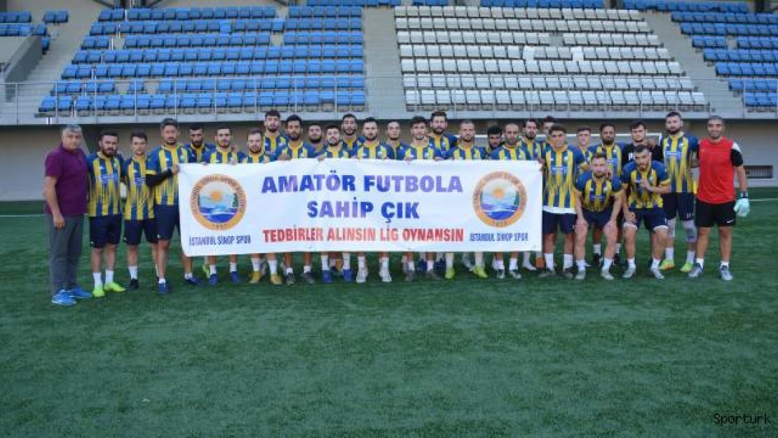 İstanbul Sinopspor'dan amatör futbolculara destek