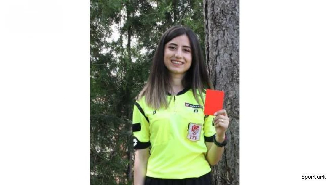 Kayseri'nin tek klasmanda bayan hakemi