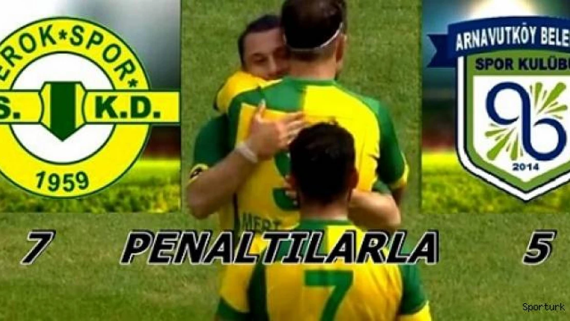 Arnavutköy, penaltılarla elendi: 5-7