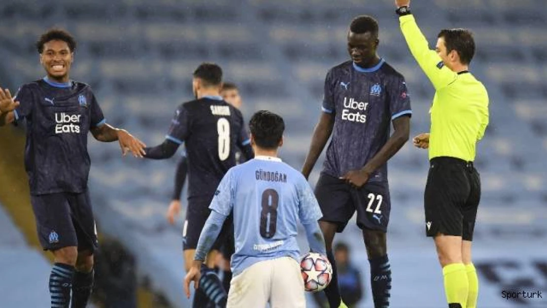 Halil Umut Meler, Manchester City - Marsilya maçını yönetti
