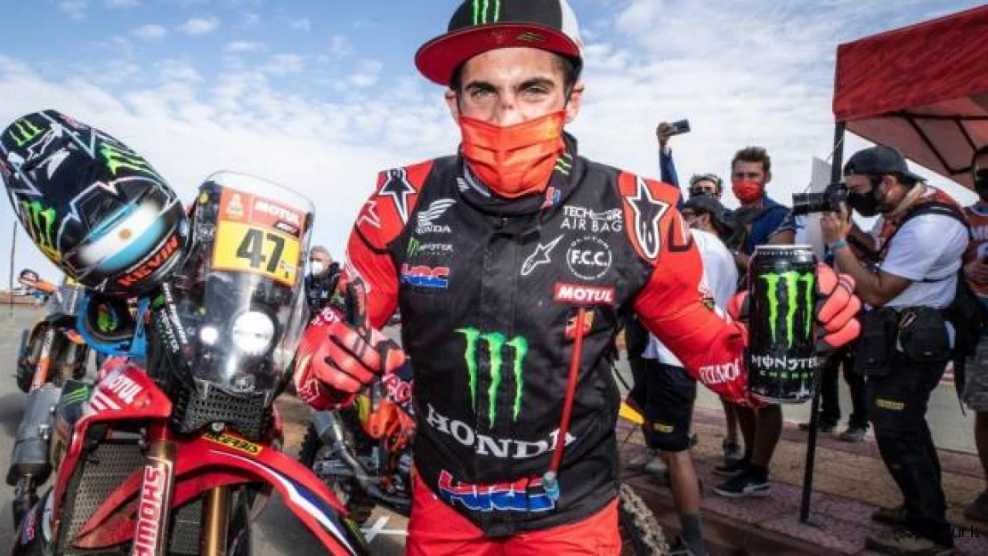 2021 Dakar Rallisi'nin şampiyonu Honda ile Kevin Benavides'in oldu