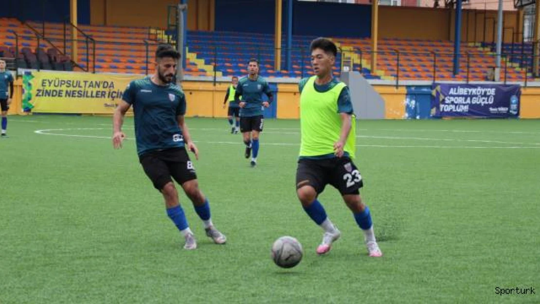 Alibeyköyspor Bağcılarspor maçına hazırlanıyor