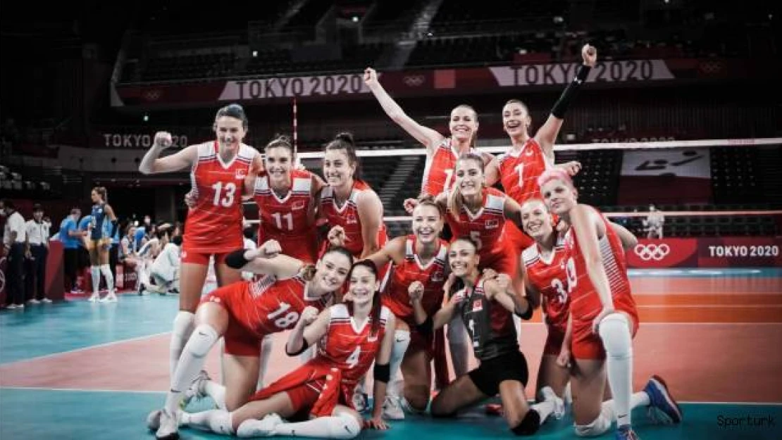 A Milli Kadın Voleybol Takımı çeyrek finalde