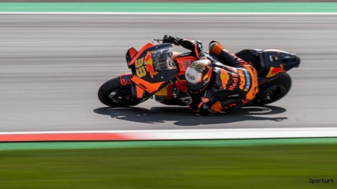 Brad Binder ıslak zeminde kuru lastiklerle yarış kazandı