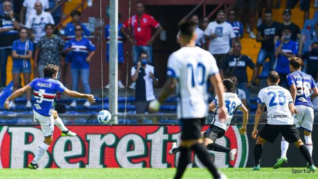 Hakan Çalhanoğlu'lu Inter, Sampdoria deplasmanında takıldı