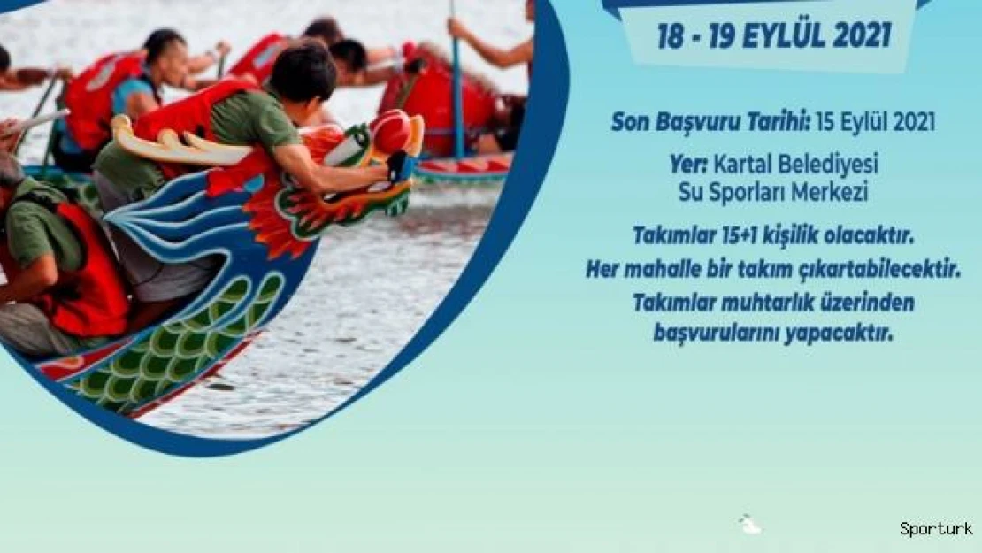 Kartal'da Dragon Bot Yarışları nefes kesecek