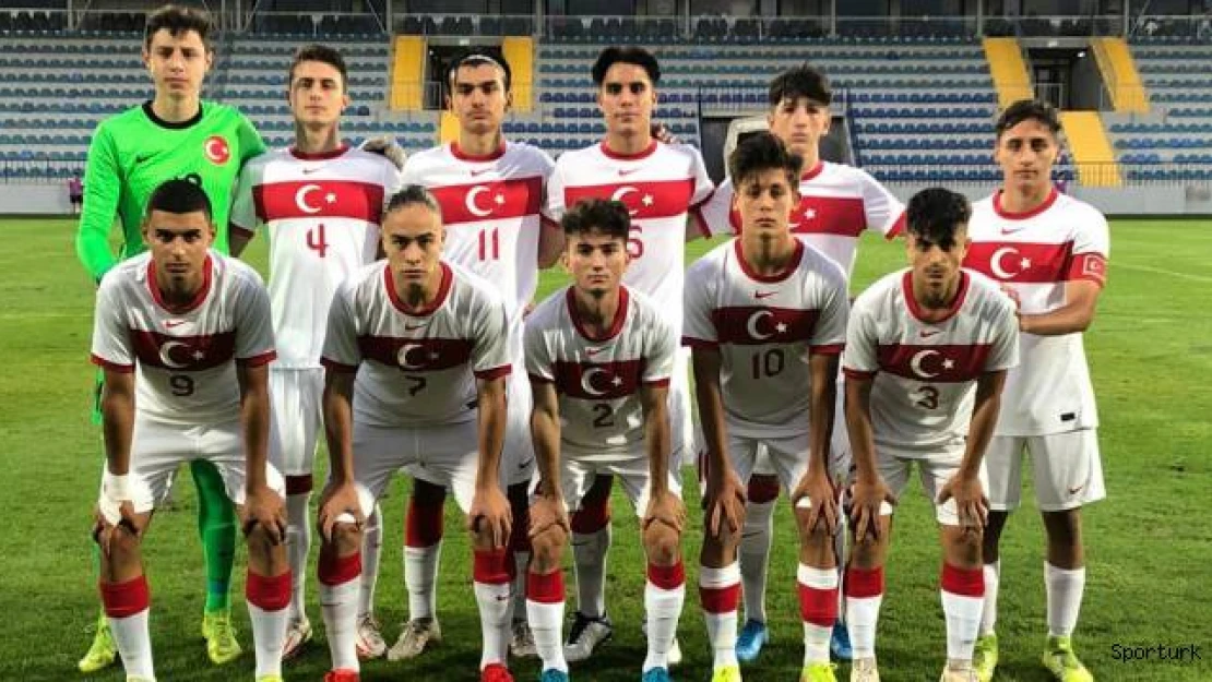 U17 Futbol Milli Takımı, Azerbaycan'ı 4-1 yendi