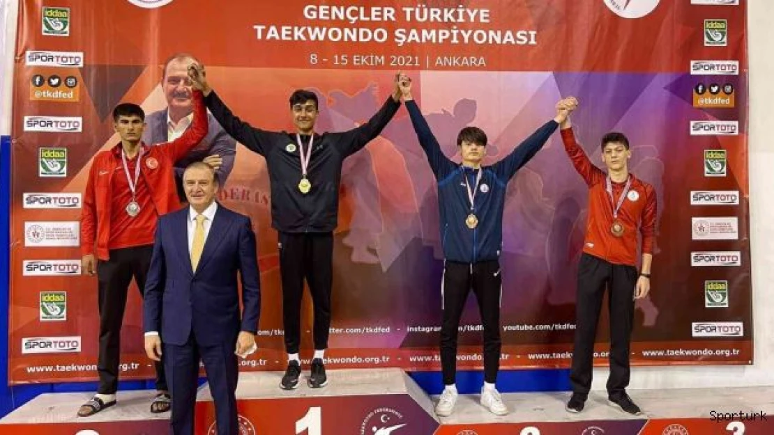 Armağan İkram, Gençler Türkiye Taekwondo Şampiyonası'nda 3. oldu