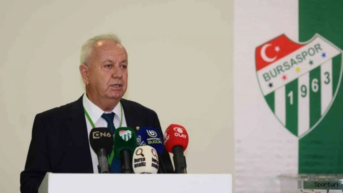 Bursaspor Divan Kurulu Başkanı Galip Sakder'den Emin Adanur açıklaması