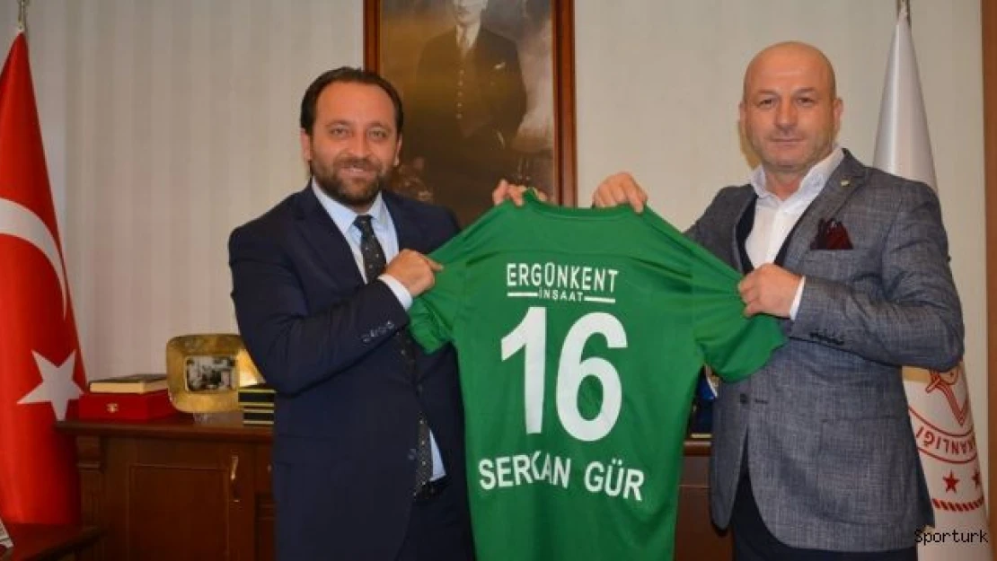 Bursaspor'dan İl Milli Eğitim Müdürü Serkan Gür'e ziyaret