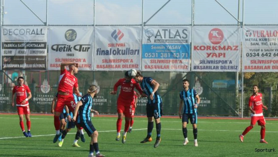 Çatalcaspor'dan milyonluk takıma futbol dersi 1-0