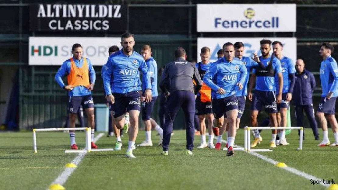 Fenerbahçe'de Royal Antwerp hazırlıkları başladı