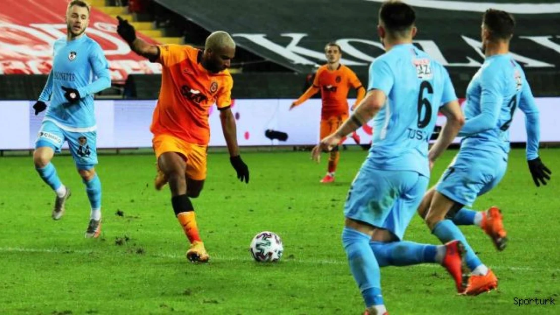 Galatasaray ile Gaziantep FK 5. randevuda