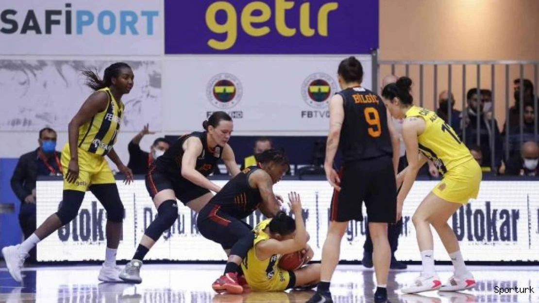Kadınlar Basketbol Süper Ligi: Fenerbahçe: 74 - Galatasaray: 56
