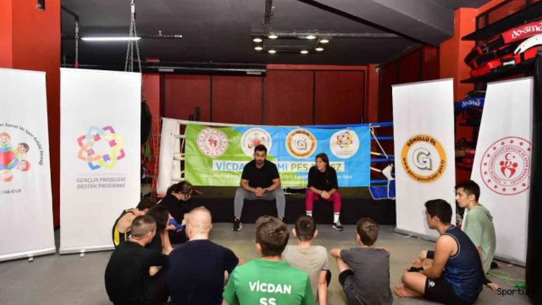 'Vicdan Takımı Pes Etmez' Kulübü, Tuzla Belediyesi sporcuları ile bir araya geldi