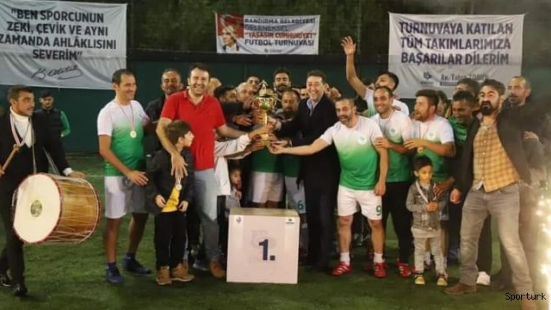 Bandırma Belediyesi " Yaşasın Cumhuriyet" birimler arası futbol turnuvası