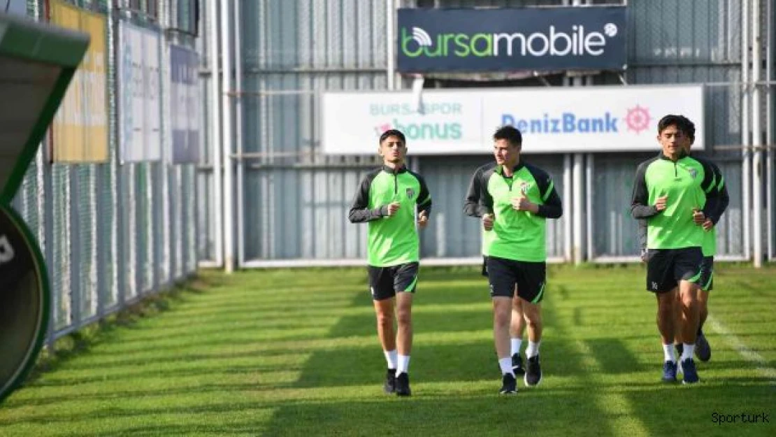 Bursaspor'da Kocaelispor maçı hazırlıkları başladı