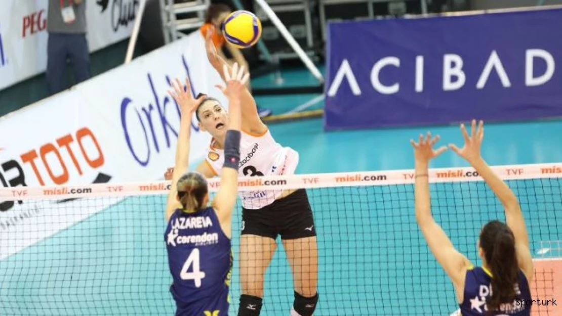 Derbinin galibi Eczacıbaşı Dynavit