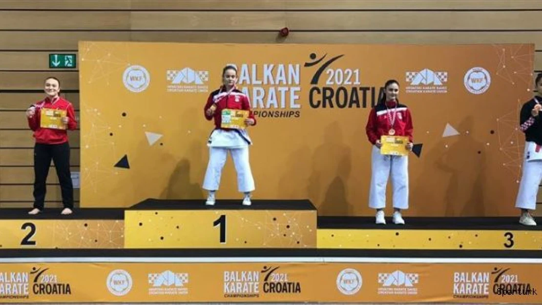 Gaziosmanpaşalı sporcudan karatede gurur madalyası
