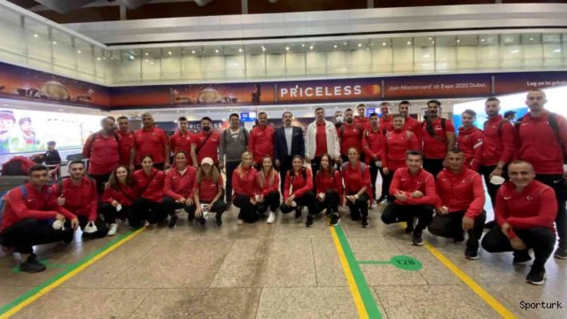 Karate Milli Takımı, Dubai'ye ulaştı