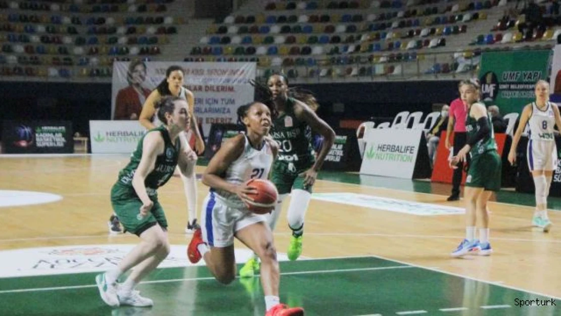 KBSL: İzmit Belediyespor: 67 - Bursa BŞB: 77
