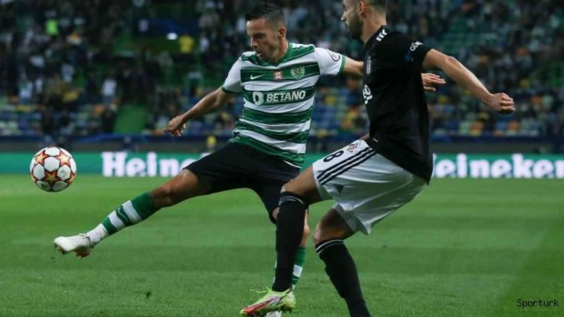 UEFA Şampiyonlar Ligi: Sporting: 4 - Beşiktaş: 0