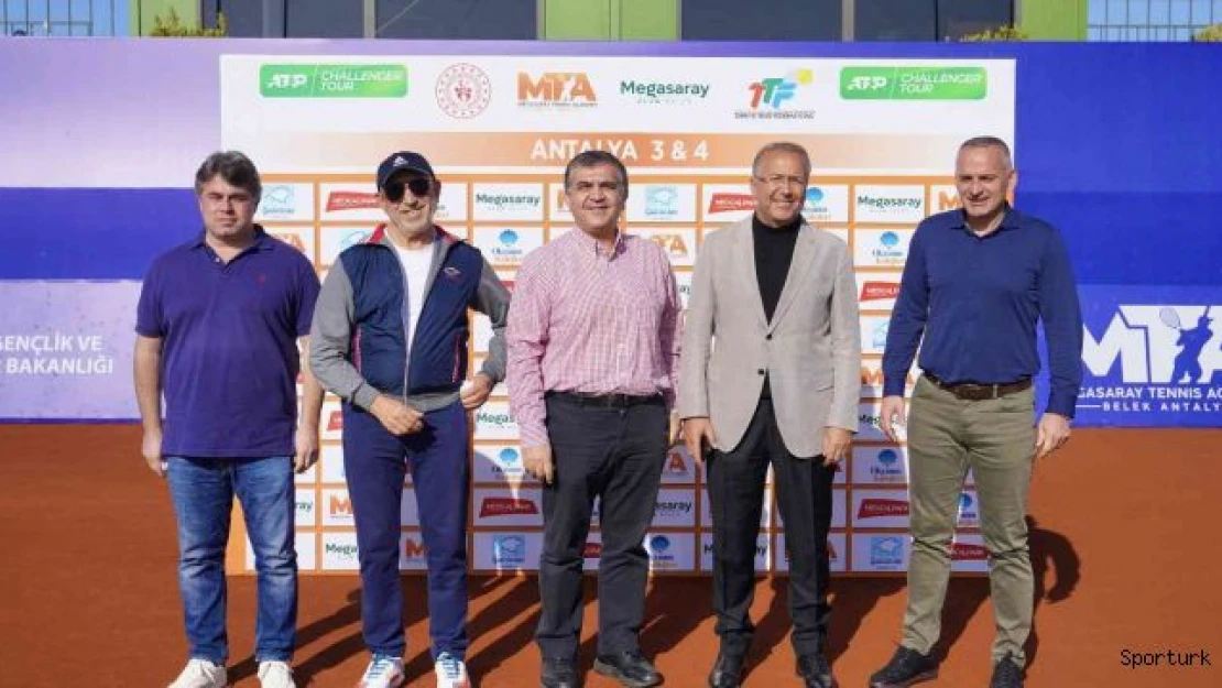 Antalya Belek'te yapılan ATP Challenger Turnuvaları sona erdi