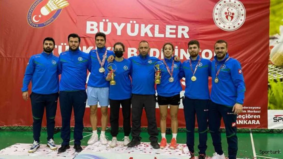 Badmintonda Bursa Büyükşehir Belediyespor fırtınası
