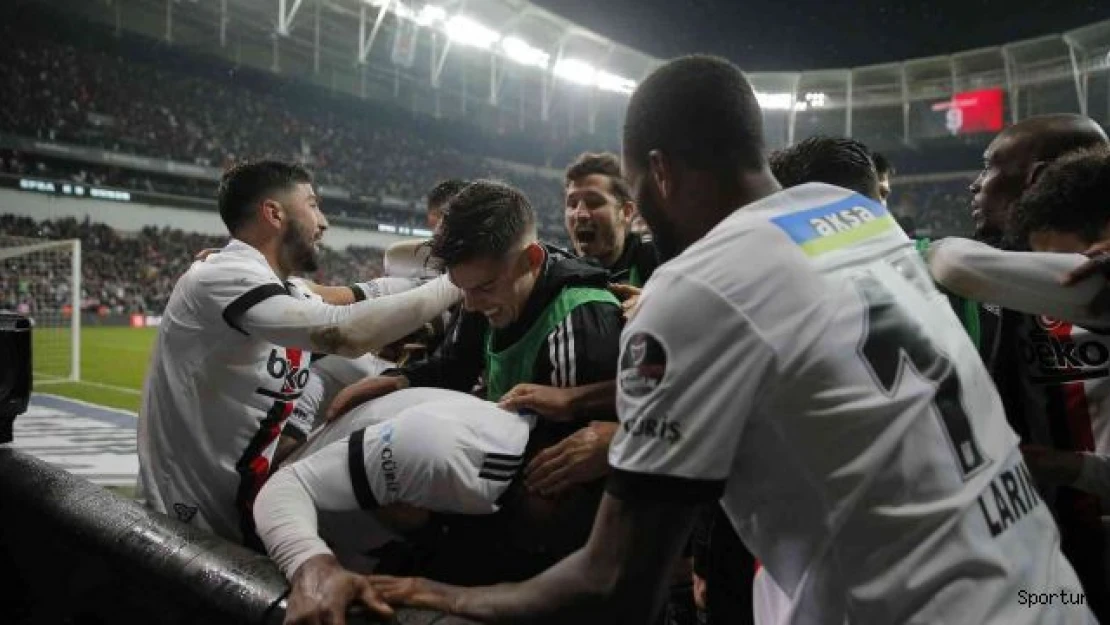 Beşiktaş 5 maç sonra 3 puana uzandı