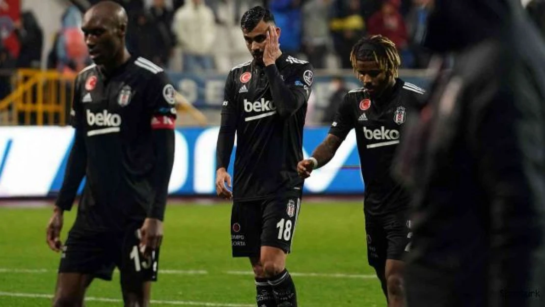 Beşiktaş'ta kötü gidişat sürüyor