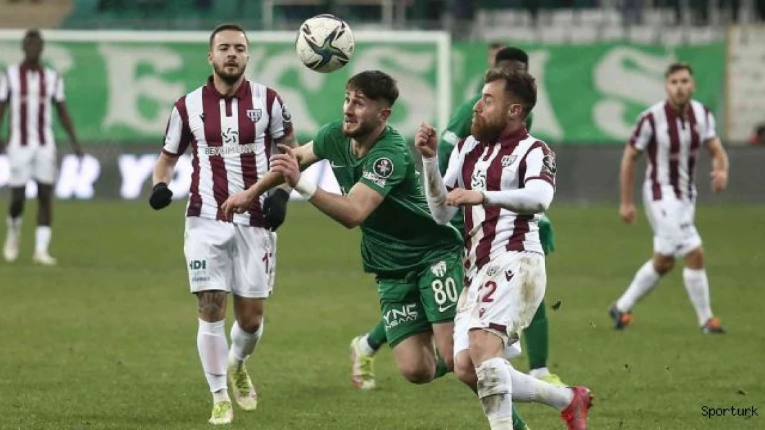 Bursaspor geçen sezonun 11 puan gerisinde kaldı