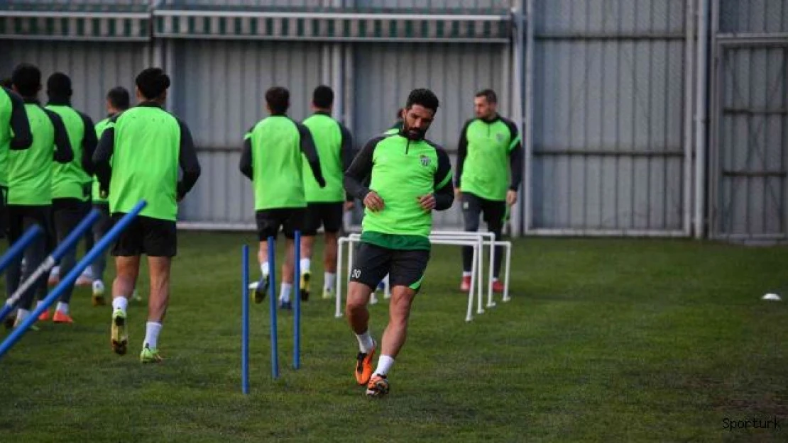 Bursaspor'da Gaziantep FK maçı hazırlıkları devam ediyor