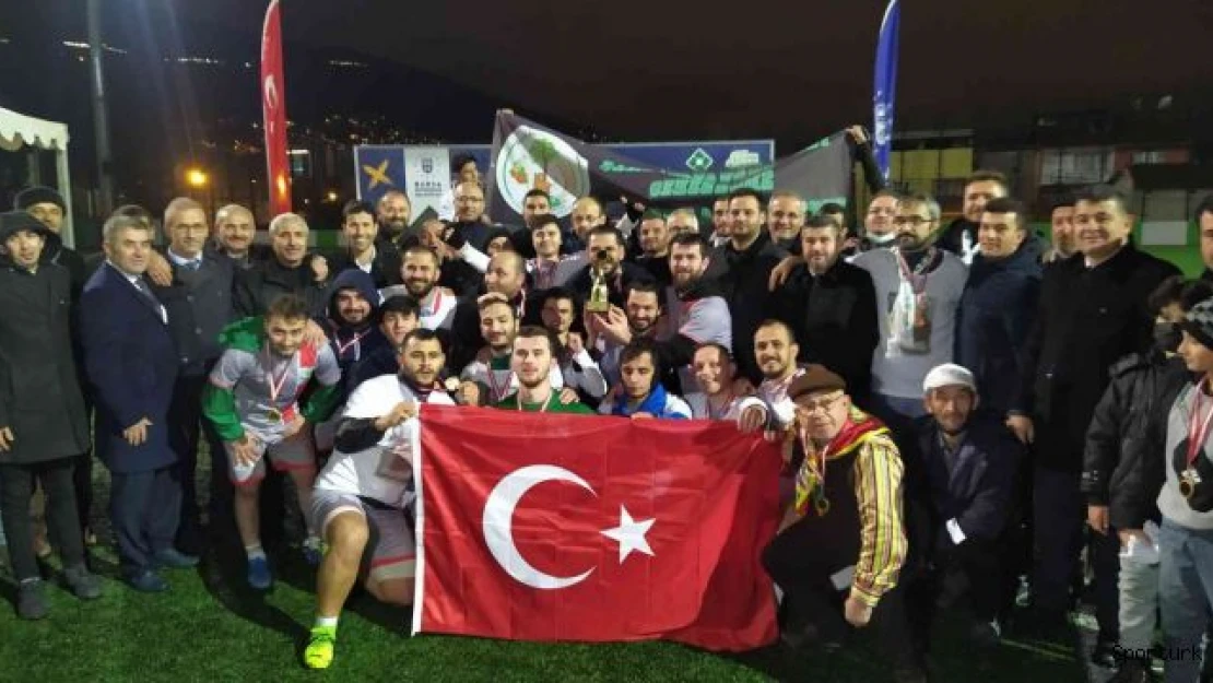 Dağder futbol turnuvasında kupa heyecanı