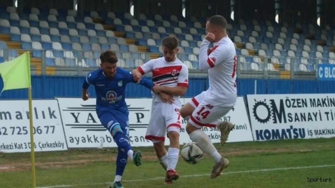 Ergene Velimeşespor Antalya'dan eli boş döndü